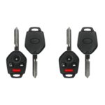 UrbanX (2-Pack) Replacement 2008-2010 Subaru Tribeca Key Fob – FCC: CWTWBU766 – PN: 57497AG48A – 4 Button