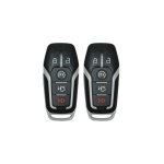 UrbanX (2-Pack) Replacement 2013-2016 Lincoln MKC MKZ Key Fob – FCC: M3N-A2C31243300, M3NA2C31243300, 164-R8119, 164-R7989, 164-R7991 – 5 Button