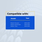 UrbanX Replacement 2021 Nissan Murano Key Fob – Fcc: Kr5Txn7 – Pn: 285E3-9Uf5A, 285E3-9Uf5B – 4 Button - Image 4