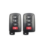 UrbanX (2-Pack) Replacement 2019 Toyota Sequoia Key Fob – Fcc: Hyq14Fba – Pn: 89904-0E121, 89904-0E120 – 4 Button