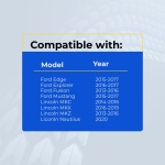 UrbanX (2-Pack) Replacement 2017 Ford Edge Key Fob – Fcc: M3N-A2C31243300, M3Na2C31243300, 164-R8119, 164-R7989, 164-R7991 – 5 Button - Image 4