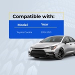 UrbanX Replacement Key Fob for 2020 Toyota