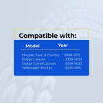 UrbanX (2-Pack) Replacement 2015 Chrysler Town & Country Key Fob – Fcc: Iyz-C01C – Pn: 56046704, 56046705 – 6 Button - Image 4