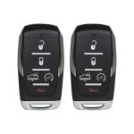 UrbanX (2-Pack) Replacement 2019 Ram 1500 Key Fob – FCC: OHT-4882056, OHT4882056 – PN: 68584154 – 5 Button