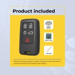 UrbanX Replacement 2014 Volvo V60 Key Fob – Fcc: Kr55Wk49264 – Pn: 30659637 – 5 Button - Image 3