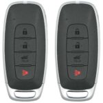 UrbanX (2-Pack) Replacement 2023 Nissan Ariya Key Fob – FCC: KR5TXPZ1 – PN: 285E3-5MR3B – 4 Button