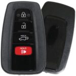 UrbanX Replacement 2021 Toyota RAV4 Key Fob – FCC: HYQ14FBC – PN: 8990H-0R030, 8990H0R030 – 4 Button