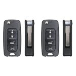 UrbanX (2-Pack) Replacement 2017 Jeep Renegade Key Fob – FCC: 2ADFTFI5AM433TX – PN: FI5-AM433TX, FI5AM433TX – 4 Button