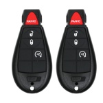 UrbanX (2-Pack) Replacement 2010 RAM 1500 2500 3500 Key Fob – Fcc: Iyz-C01C – Pn: 56046639, 68066871 – 4 Button