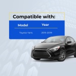 UrbanX Replacement 2019 Toyota Yaris Key Fob – Fcc: Hyq12Bby, Hyq12Bdc – Pn: 89070-52G50 – 3 Button - Image 4