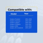 UrbanX Replacement 2014 Subaru XV Crosstrek Key Fob – Fcc: Cwtwb1U811 – Pn: 57497-Fj230 – 3 Button - Image 4