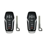 UrbanX (2-Pack) Replacement 2015 Ford F-150 Key Fob – Fcc: M3N-A2C31243300, M3Na2C31243300, 164-R8117 – Pn: 164-R8117 – 5 Button
