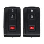 UrbanX (2-Pack) Replacement 2005 Toyota Prius Key Fob – FCC: M0ZB31EG – PN: 89994-47061, 89994-47091, 89994-47060 – 3 Button