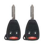 UrbanX (2-Pack) Replacement 2005 Dodge Durango Key Fob – FCC: KOBDT04A – PN: 05183348AA – 3 Button