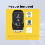 UrbanX Replacement 2019 Ram 1500 Key Fob – Fcc: Oht-4882056, Oht4882056 – Pn: 68584154 – 5 Button - Image 3