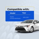 UrbanX Replacement 2019-2021 Toyota Corolla Hatchback Key Fob – Fcc: Hyq14Fbn – Pn: 8990H-12180 – 3 Button - Image 4