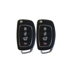 UrbanX (2-Pack) Replacement 2013-2016 Hyundai Santa Fe Key Fob – Fcc: Tq8-Rke-3F04 – Pn: 95430-4Z100, 95430-4Z101 – 4 Button
