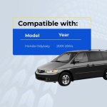 UrbanX Replacement Key Fob for 2002 Honda