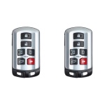 UrbanX (2-Pack) Replacement 2019 Toyota Sienna Key Fob – Fcc: Hyq14Adr – Pn: 89904-08010 – 6 Button