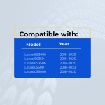 UrbanX Replacement 2020 Lexus LS500 / LS500h Key Fob – Fcc: Hyq14Fbf – Pn: 8990H-50020 – 4 Button - Image 4