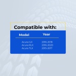 UrbanX Replacement 2017 Acura RLX Key Fob – Fcc: Kr5V1X, 2Aokm-Hd10 – Pn: 72147-Tz3-A01, 72147Tz3A01 – 4 Button - Image 4