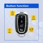 UrbanX Replacement 2019-2020 Hyundai Santa Fe Key Fob – Fcc: Tq8-Fob-4F19 – Pn: 95440-S1000 – 4 Button - Image 2