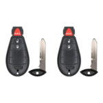 UrbanX (2-Pack) Replacement 2020 Key Fob – FCC: GQ4-53T, GQ453T – PN: 68508720 – 3 Button