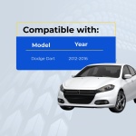 UrbanX Replacement 2014 Dodge Dart Key Fob – Fcc: M3N32297100 – Pn: 56046771Aa – 4 Button - Image 4