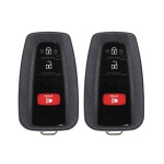 UrbanX (2-Pack) Replacement 2018-2021 Toyota C-Hr Key Fob – Fcc: Mozbr1Et – Pn: 89904-F4020 – 3 Button