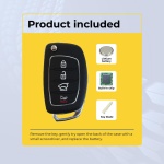 UrbanX Replacement 2013-2016 Hyundai Santa Fe Key Fob – Fcc: Tq8-Rke-3F04 – Pn: 95430-4Z100, 95430-4Z101 – 4 Button - Image 3