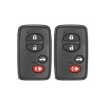 UrbanX (2-Pack) Replacement 2008 Toyota Camry Key Fob – Fcc: Hyq14Aab – Pn: 89904-06131, 89904-06130, 89904-06070 – 4 Button