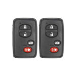 UrbanX (2-Pack) Replacement 2010 Toyota Camry Key Fob – FCC: HYQ14AAB – PN: 89904-06131, 89904-06130, 89904-06070 – 4 Button