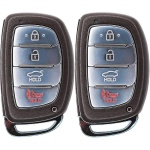 UrbanX (2-Pack) Replacement 2019-2020 Hyundai Elantra Key Fob – Fcc: Cqofd00120 – Pn: 95440-F2002 – 4 Button