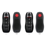 UrbanX (2-Pack) Replacement 2017 Porsche Macan Key Fob – Fcc: Kr55Wk50138 – Pn: 7Pp-959-753-Bq – 5 Button