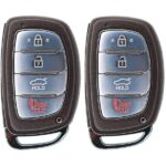 UrbanX (2-Pack) Replacement 2016-2019 Hyundai Elantra Key Fob – FCC: CQOFD00120 – PN: 95440-F2000, 95440-F3000 – 4 Button