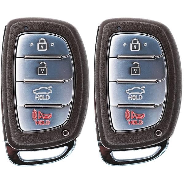 (2-Pack) Replacement 2016-2019 Hyundai Elantra Key Fob