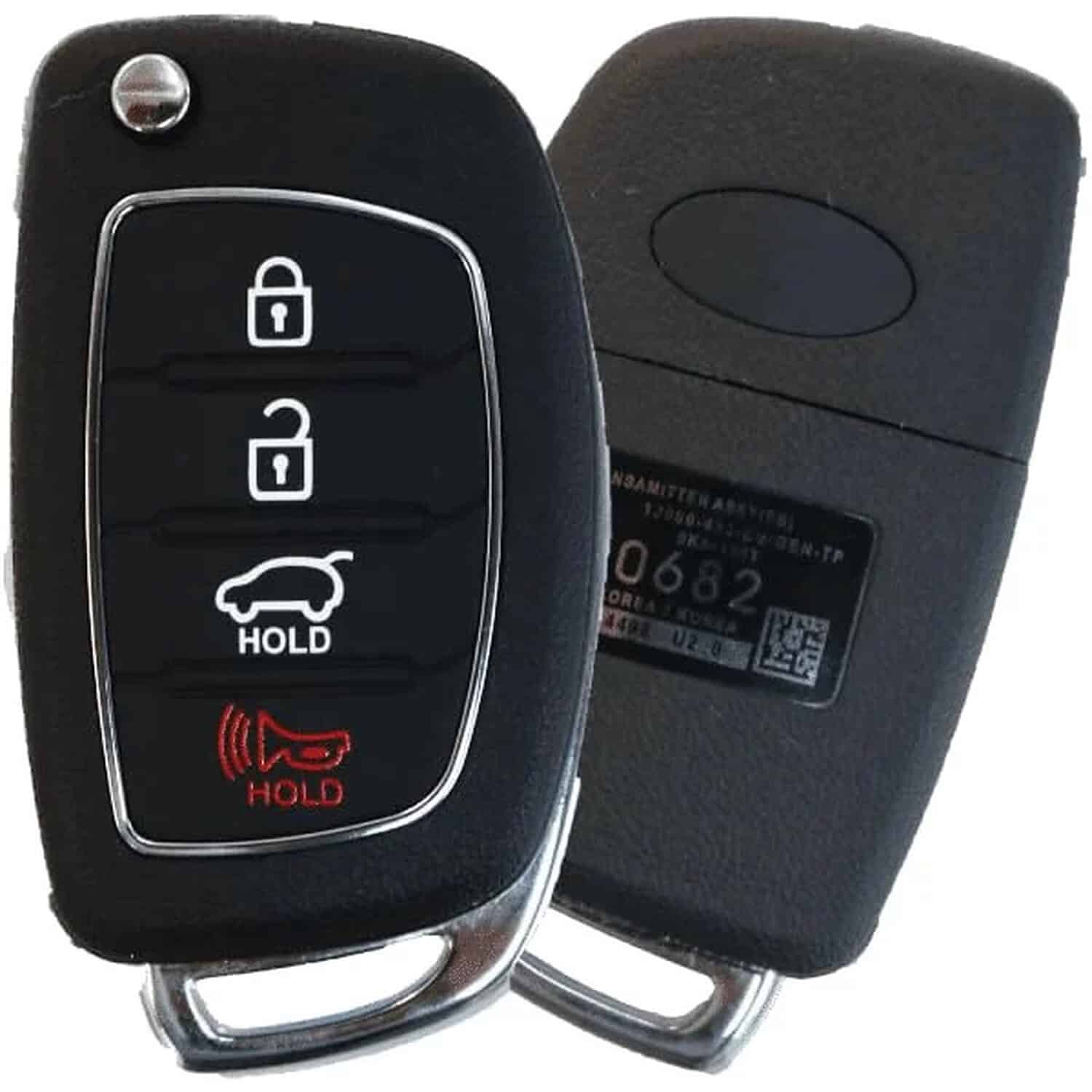 Version 1.0.0 UrbanX Replacement 2013-2016 Hyundai Santa Fe Key Fob – FCC: TQ8-RKE-3F04 – PN: 95430-4Z100, 95430-4Z101 – 4 Button - Image 1