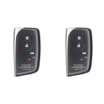 UrbanX (2-Pack) Replacement 2013-2017 Lexus LS460 Key Fob – Fcc: Hyq14Acx – Pn: 89904-50K80, 89904-50N10 – 4 Button