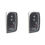 UrbanX (2-Pack) Replacement 2013-2016 Lexus LS600h LS600hL Key Fob – FCC: HYQ14ACX – PN: 89904-50K80, 89904-50N10 – 4 Button