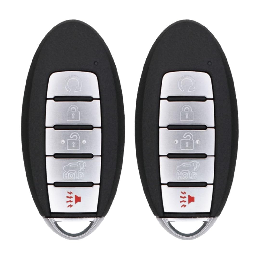Version 1.0.0 (2-Pack) Replacement 2019-2021 Nissan Rogue Key Fob