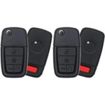 UrbanX (2-Pack) Replacement 2013 Chevrolet Caprice Key Fob – FCC: OUC6000083 – PN: 92237316, 92201609, 92207719 – 5 Button