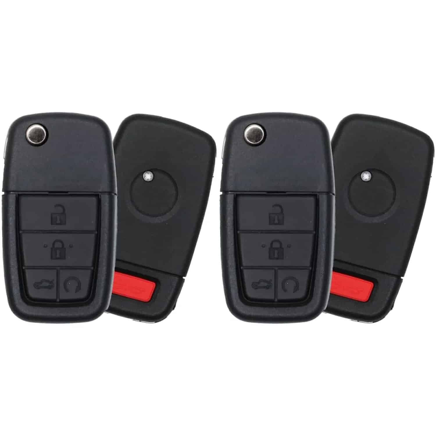 Version 1.0.0 UrbanX (2-Pack) Replacement 2013 Chevrolet Caprice Key Fob – FCC: OUC6000083 – PN: 92237316, 92201609, 92207719 – 5 Button - Image 1