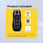 UrbanX Replacement Key Fob for 2016 Porsche