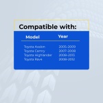 UrbanX (2-Pack) Replacement 2010 Toyota RAV4 Key Fob – Fcc: Hyq14Aab – Pn: 89904-48100, 89904-06041, 89904-07030 – 3 Button - Image 4