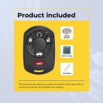 UrbanX Replacement Key Fob for 2005-2007