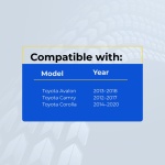 UrbanX (2-Pack) Replacement 2016 Toyota Camry Smart Key Fob – Fcc: Hyq14Fba – Pn: 89904-06140 – 4 Button - Image 4