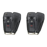 UrbanX (2-Pack) Replacement 2013 Ford Fusion Key Fob – FCC: N5F-A08TAA, 164-R7986, N5FA08TAA – PN: 164-R7986 – 4 Button