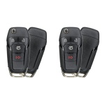 UrbanX (2-Pack) Replacement 2016 Ford Fusion Key Fob – Fcc: N5F-A08Taa, 164-R7986, N5Fa08Taa – Pn: 164-R7986 – 4 Button