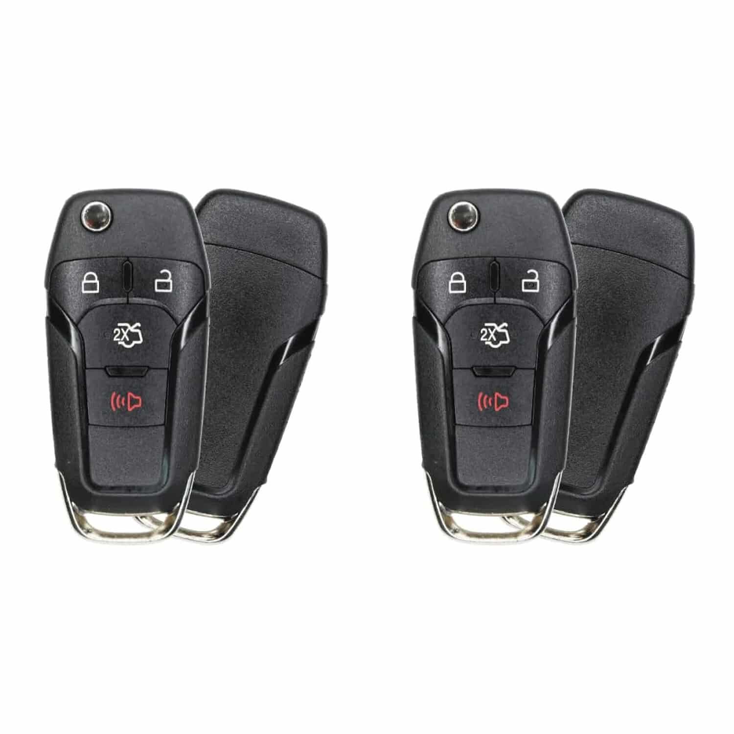 Version 1.0.0 UrbanX (2-Pack) Replacement 2014 Ford Fusion Key Fob – FCC: N5F-A08TAA, 164-R7986, N5FA08TAA – PN: 164-R7986 – 4 Button - Image 1