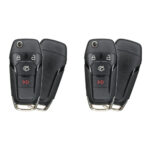 UrbanX (2-Pack) Replacement 2013-2017 Ford Fusion Key Fob – FCC: N5F-A08TAA, 164-R7986, N5FA08TAA – PN: 164-R7986 – 4 Button